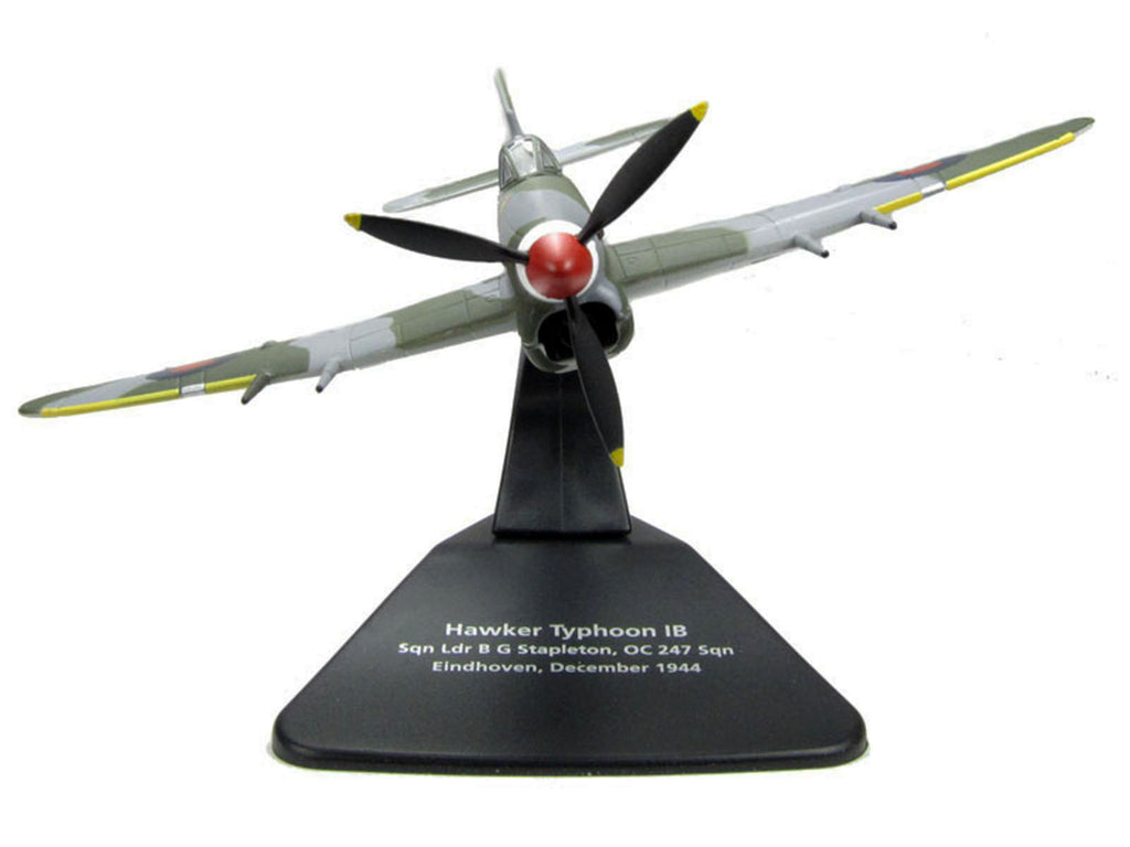 Hawker Typhoon Mk.IB Fighter-Bomber Aircraft 'MP126 No.247 Squadron Gerald Stapleton RAF Eindhoven Holland' (1944) Royal Air Force 'Oxford Aviation' Series 1/72 Diecast Model Airplane by Oxford Diecast