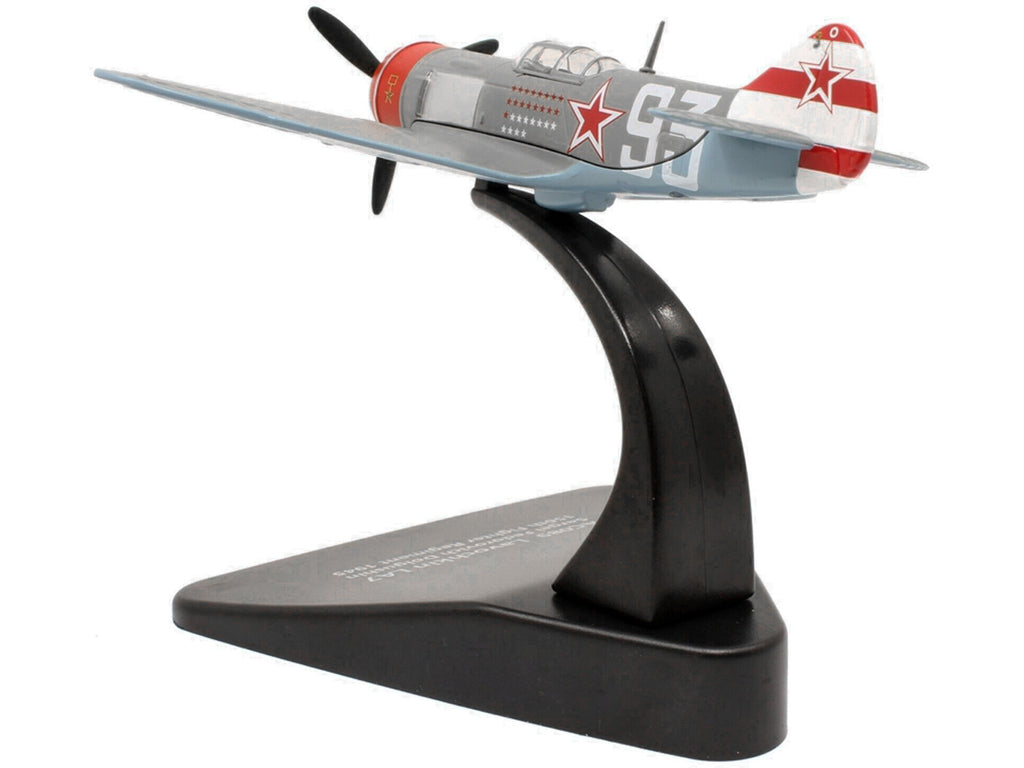 Lavochkin LA7 Fighter Plane Sergei Federovich Dolgushin 156th Fighter Regiment (1945) 'Oxford Aviation' Series 1/72 Diecast Model Airplane by Oxford Diecast