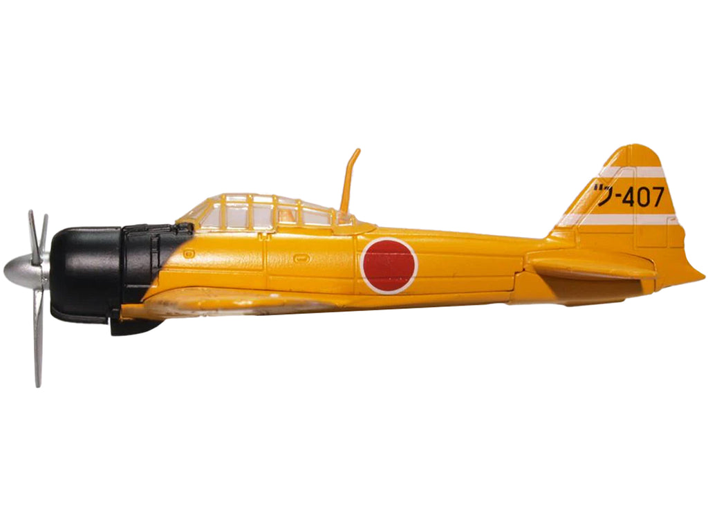Mitsubishi Zero A6M2-21 Fighter Aircraft 'Training Aircraft - Imperial Japanese Navy' (1944) 'Oxford Aviation' Series 1/72 Diecast Model Airplane by Oxford Diecast