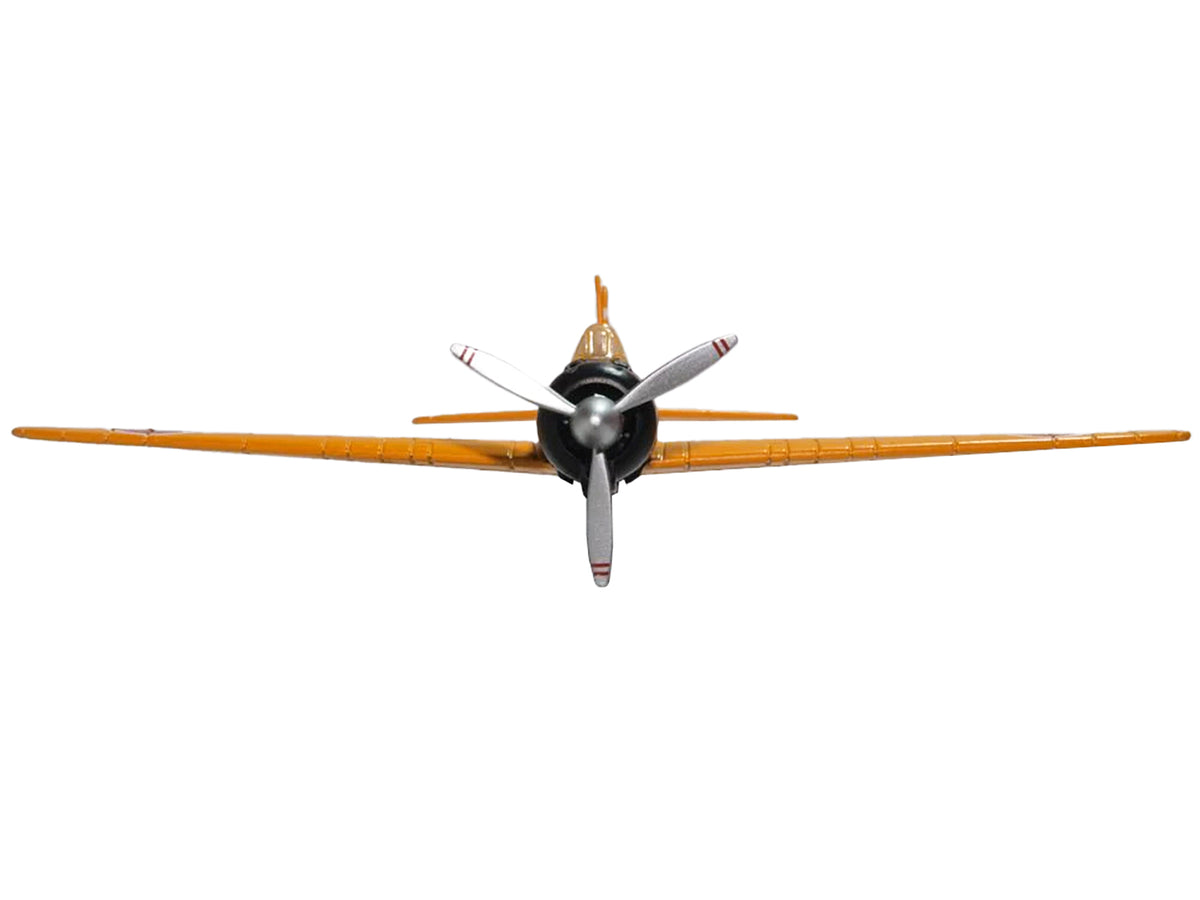 Mitsubishi Zero A6M2-21 Fighter Aircraft 'Training Aircraft - Imperial Japanese Navy' (1944) 'Oxford Aviation' Series 1/72 Diecast Model Airplane by Oxford Diecast
