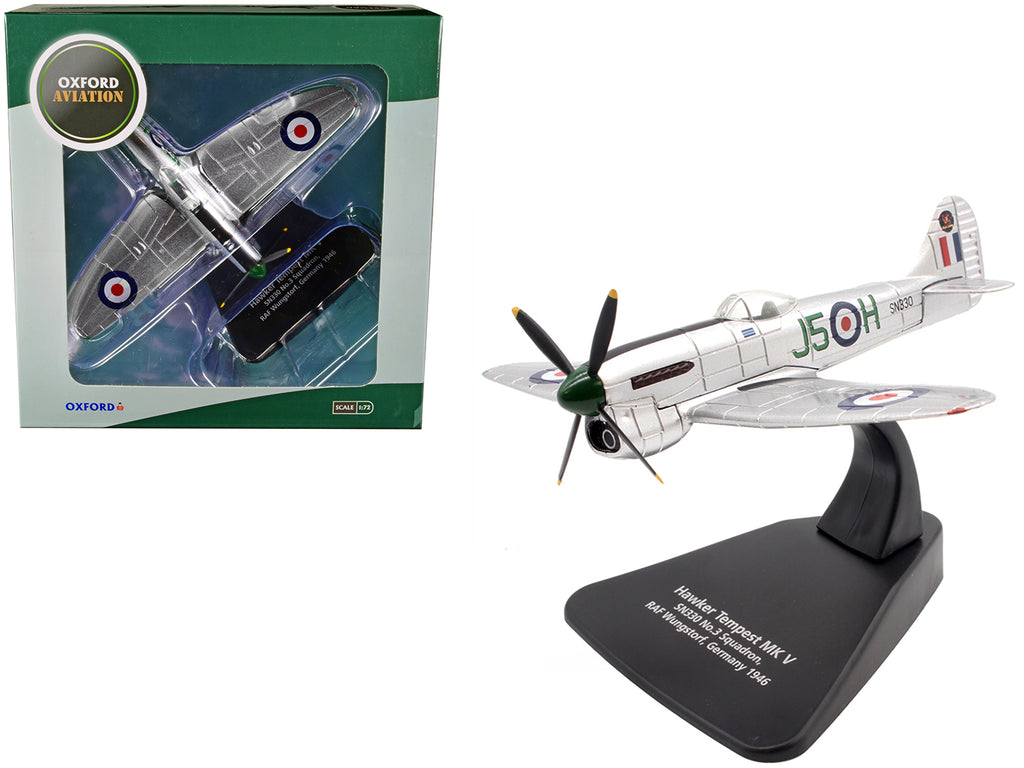 Hawker Tempest MK V Fighter Plane SN330 No.3 Squadron RAF Wunstorf Germany (1946) 'Oxford Aviation' Series 1/72 Diecast Model Airplane by Oxford Diecast