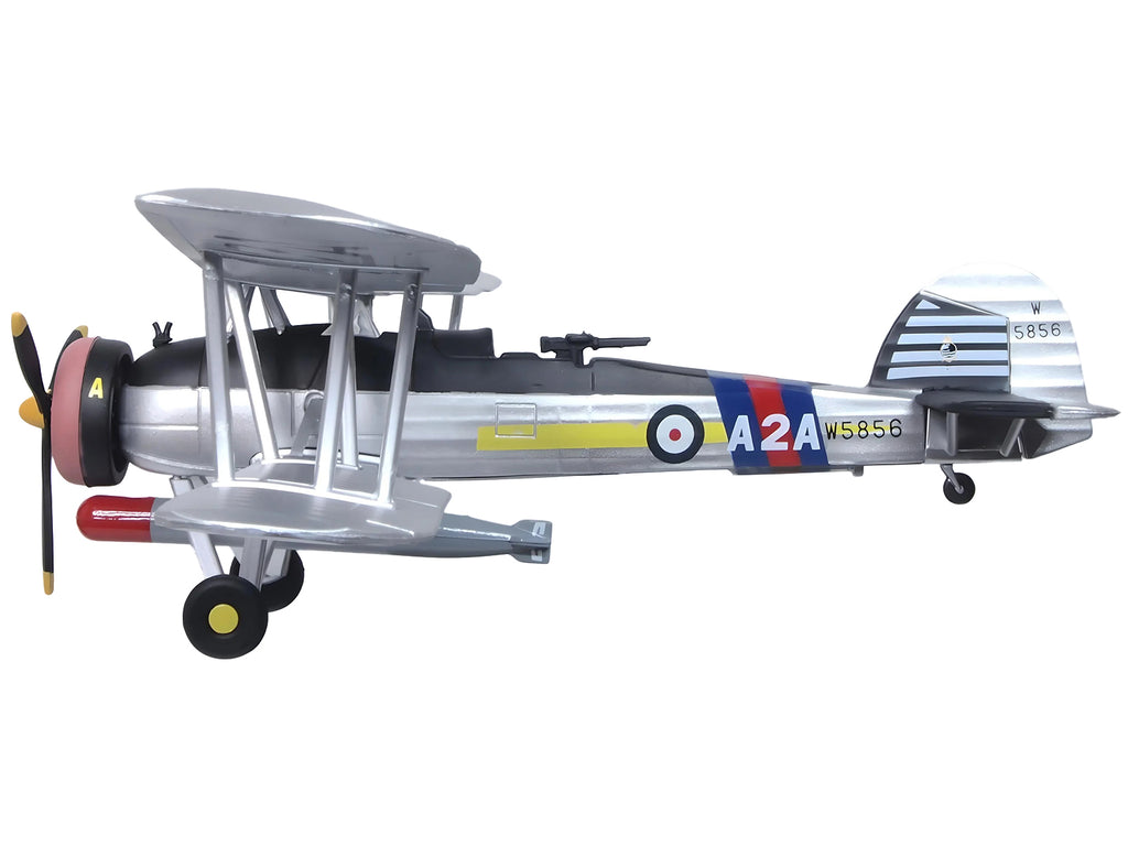 Fairey Swordfish Mk I Bomber Aircraft 'FAA Historic Flight RNAS Yeovilton' Royal Navy 'Oxford Aviation' Series 1/72 Diecast Model Airplane by Oxford Diecast