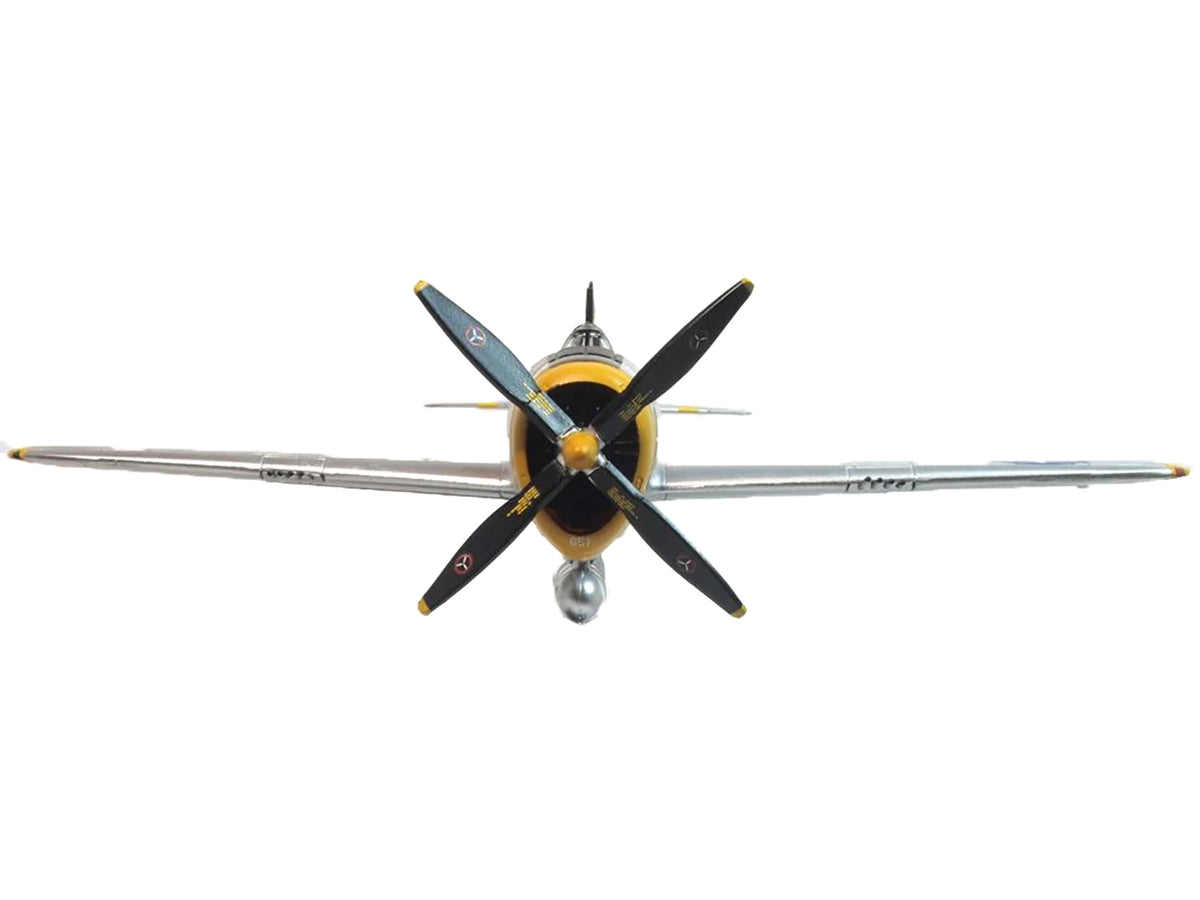 Republic P-47D Thunderbolt Fighter Plane USAAF 'Captain Daniel Boone 333rd Fighter Squadron 318th Fighter Group' 'Oxford Aviation' Series 1/72 Diecast Model Airplane by Oxford Diecast