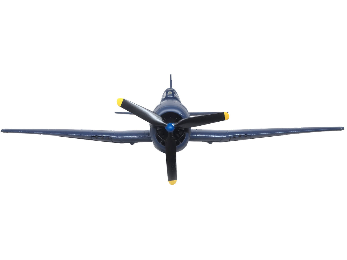 Grumman Hellcat F6F-5 Fighter Aircraft 'Lt. Cdr. Willard E. Eder VS-1' (1945) United States Navy 'Oxford Aviation' Series 1/72 Diecast Model Airplane by Oxford Diecast