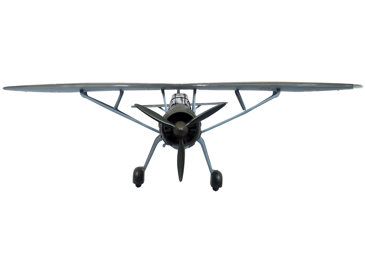 Henschel Hs 126 A-1 Reconnaissance Aircraft 'Hannes Gaub Gerd Scroder 1.(H)/14 Invasion of Poland' (1939) German Luftwaffe 'Oxford Aviation' Series 1/72 Diecast Model Airplane by Oxford Diecast