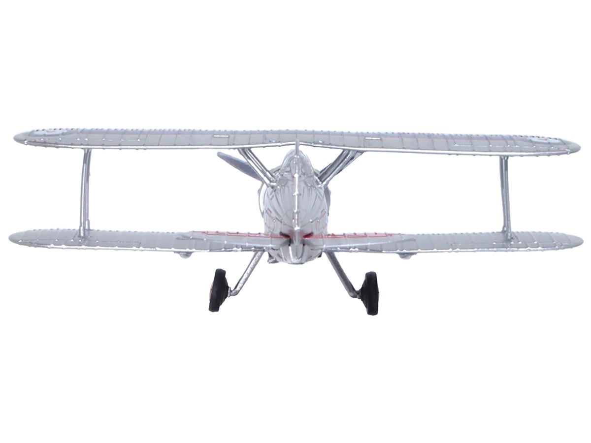 Gloster Gladiator Fighter Aircraft 'No. 72 Squadron Church Fenton' (1937) British Royal Air Force 'Oxford Aviation' Series 1/72 Diecast Model Airplane by Oxford Diecast