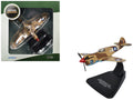 Curtiss Warhawk P-40E Fighter Aircraft 'Miss Memphis 85th Fighter Squadron 79th Fighter Group North Africa' (1943) United States Army Air Forces 'Oxford Aviation' Series 1/72 Diecast Model Airplane by Oxford Diecast