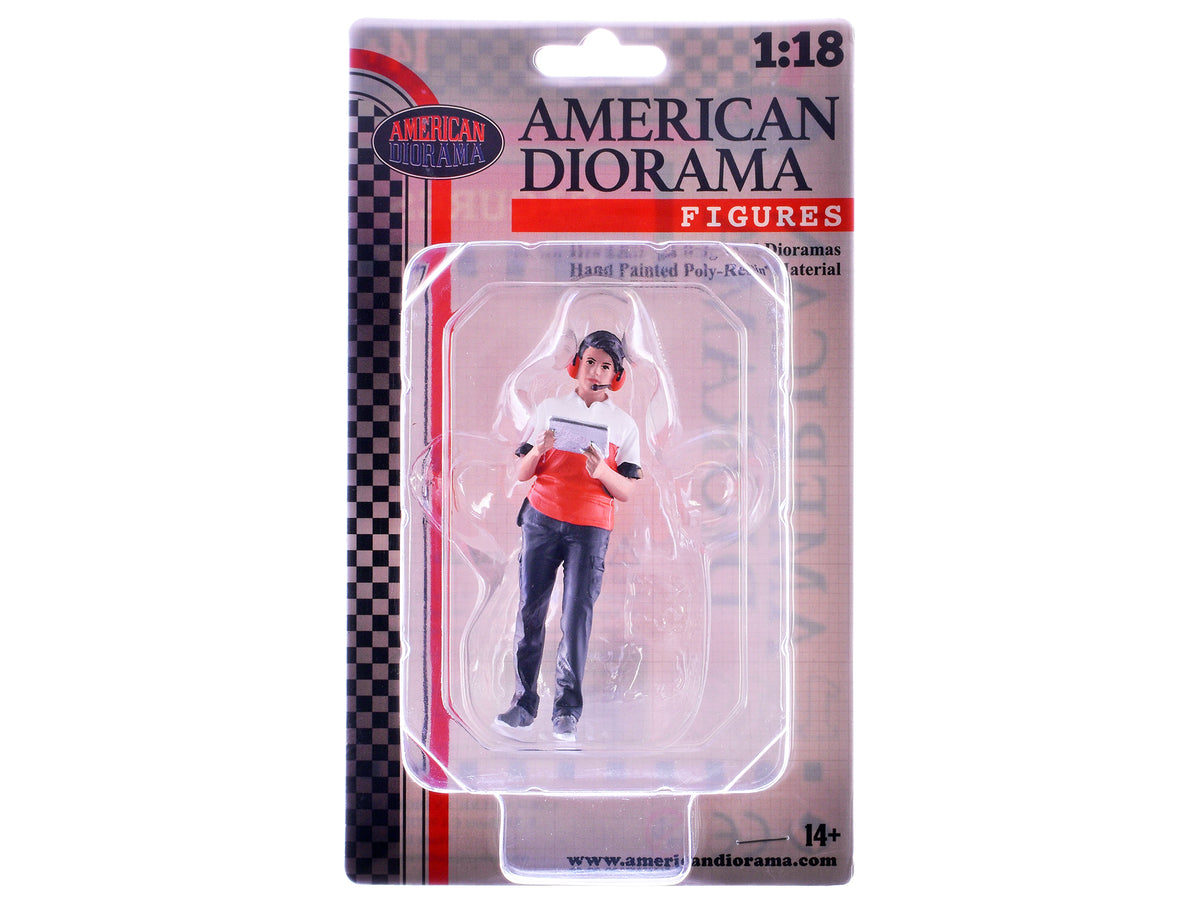 'Race Crew' Figure #3 for 1/18 scale models by American Diorama