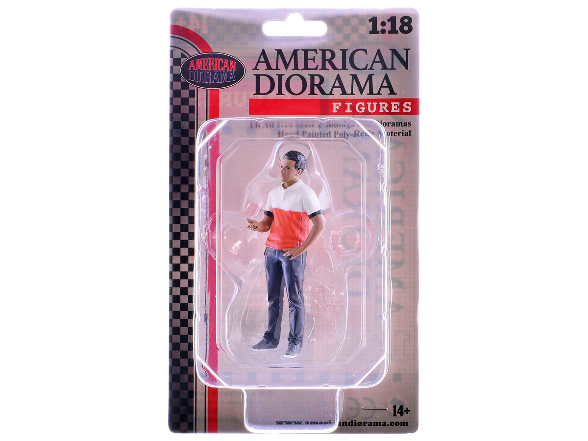 'Race Crew' Figure #4 for 1/18 scale models by American Diorama