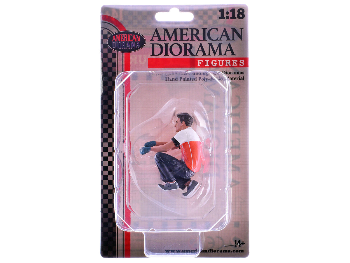 'Race Crew' Figure #5 for 1/18 scale models by American Diorama