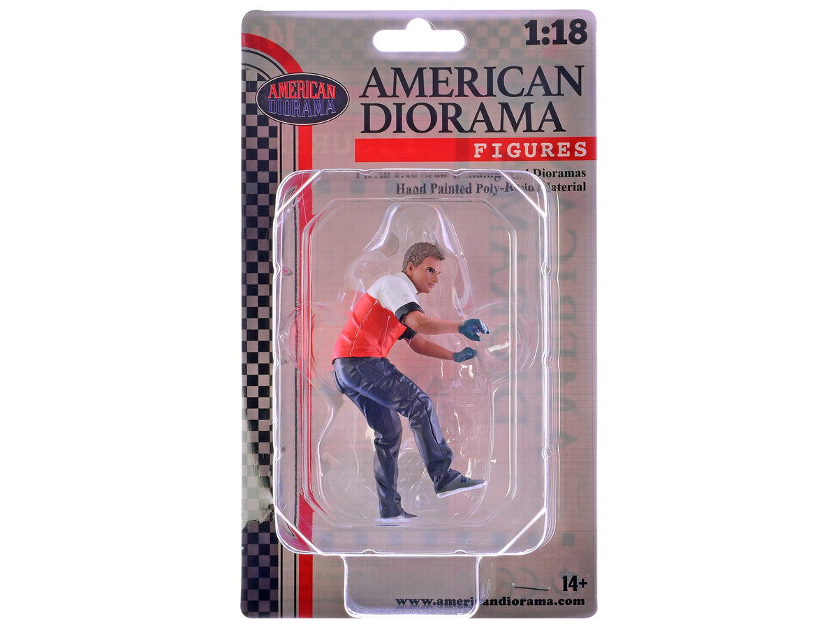 'Race Crew' Figure #6 for 1/18 scale models by American Diorama