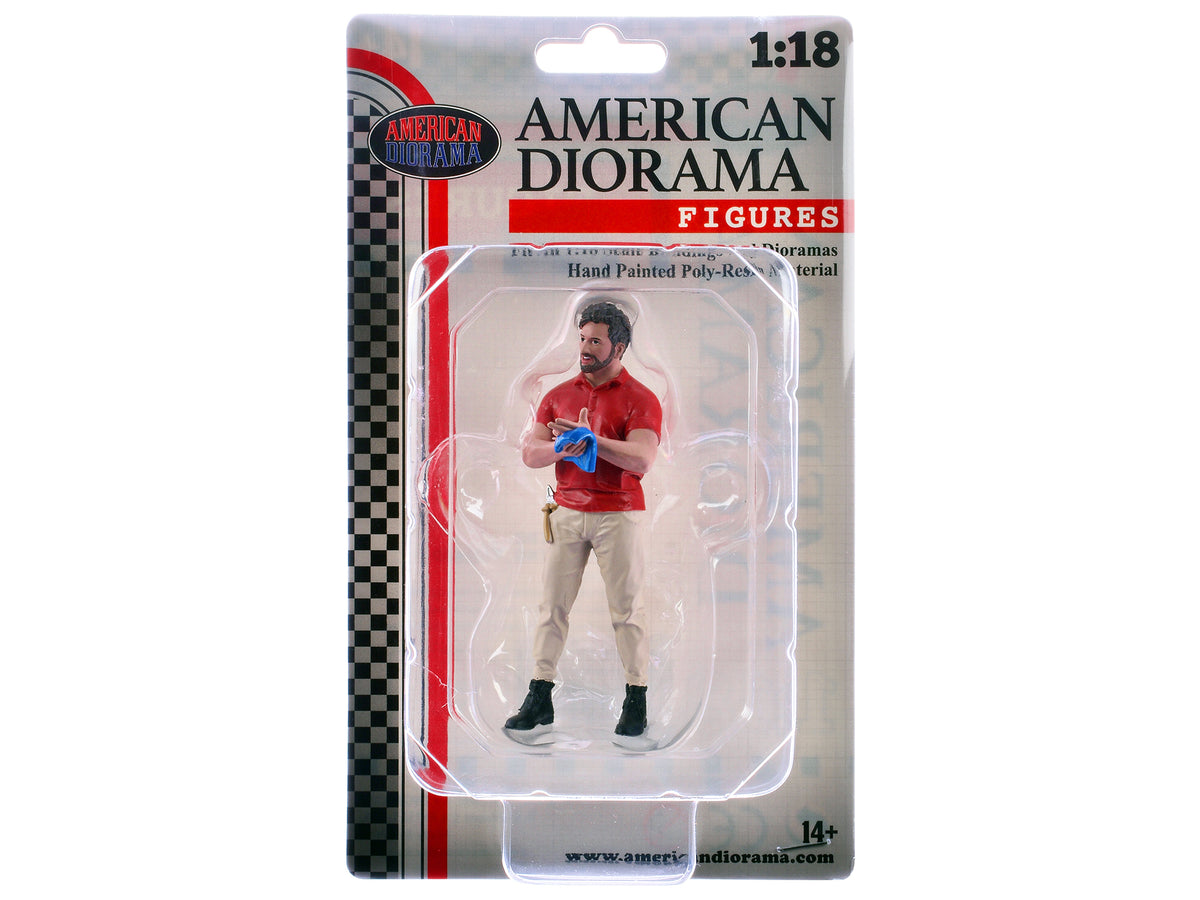 'Muscle Mechanics' Figure #2 for 1/18 Scale Models by American Diorama