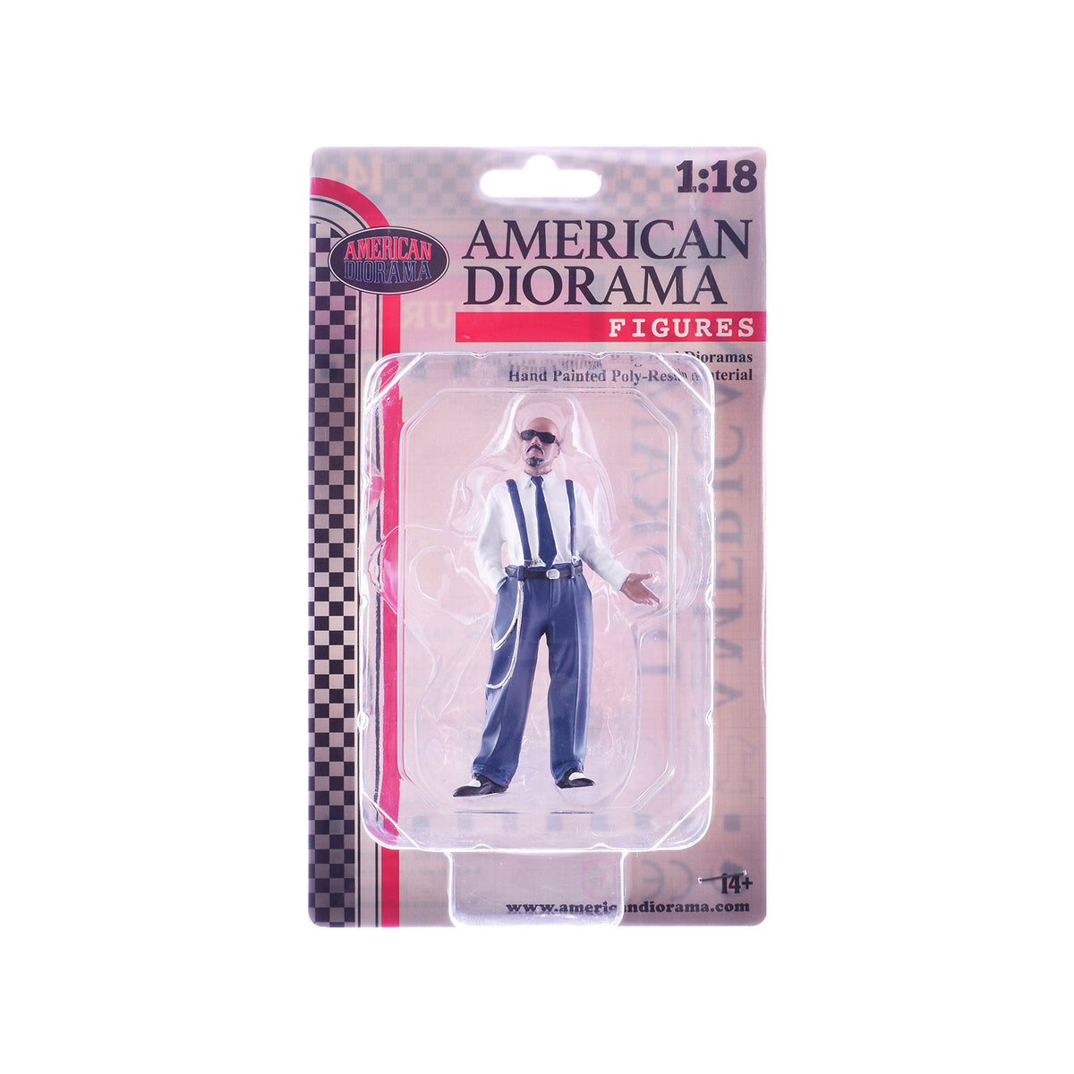 'Hanging Out 3' Figure #1 for 1/18 Scale Models by American Diorama