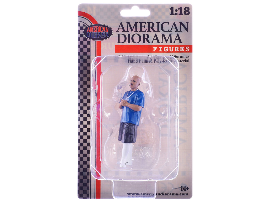 'Hanging Out 3' Figure #3 for 1/18 Scale Models by American Diorama