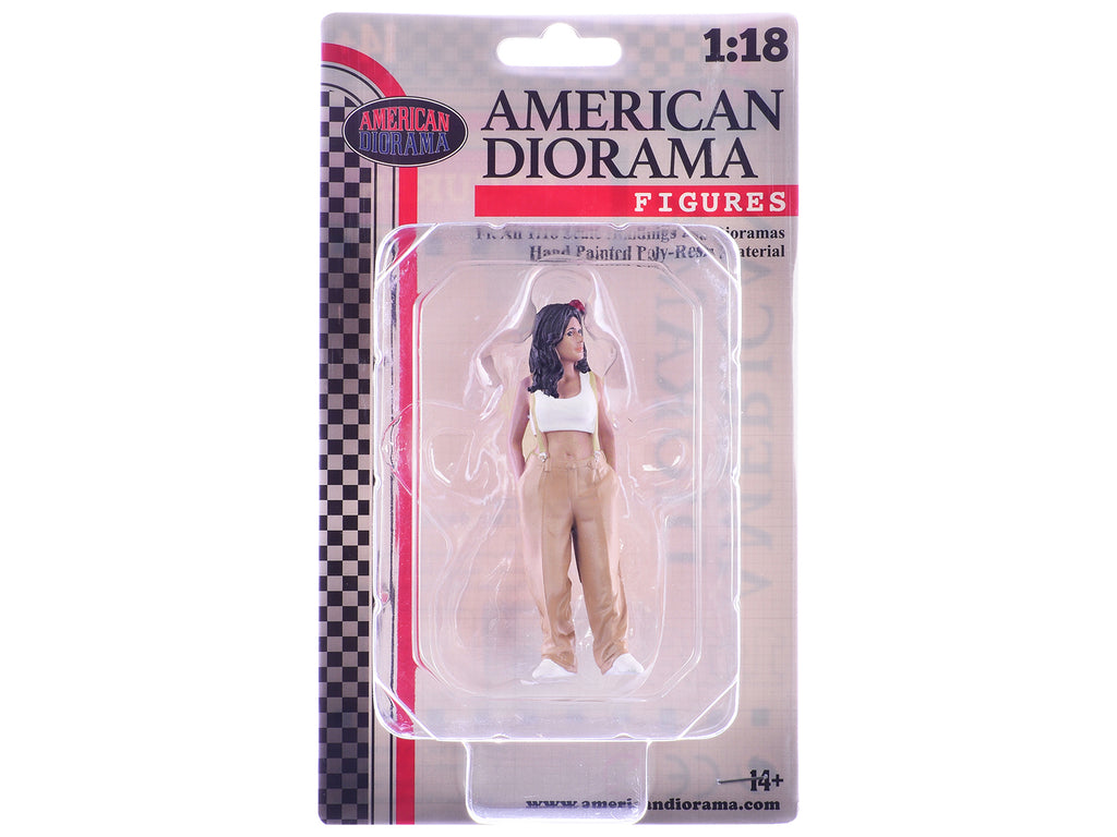 'Hanging Out 3' Figure #4 for 1/18 Scale Models by American Diorama