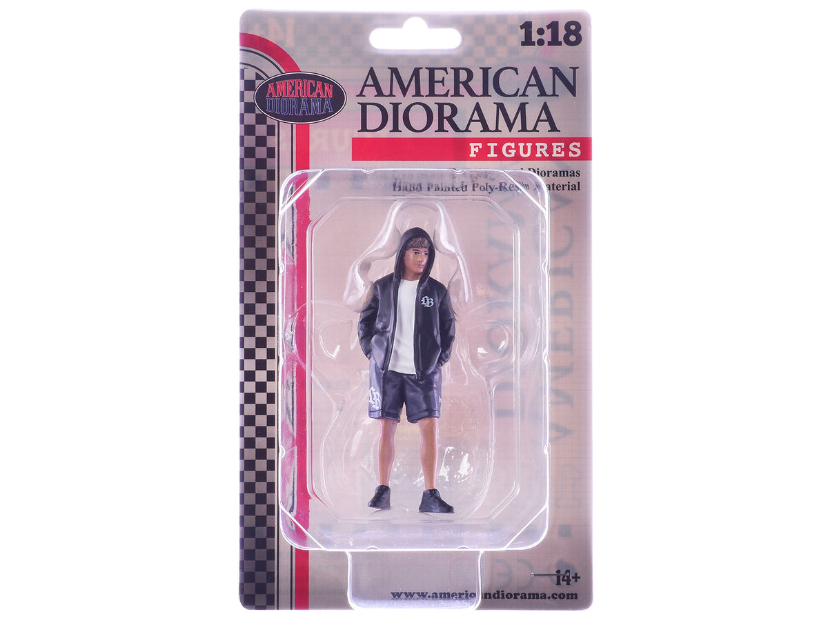 'LB Nation' Figure #2 for 1/18 Scale Models by American Diorama