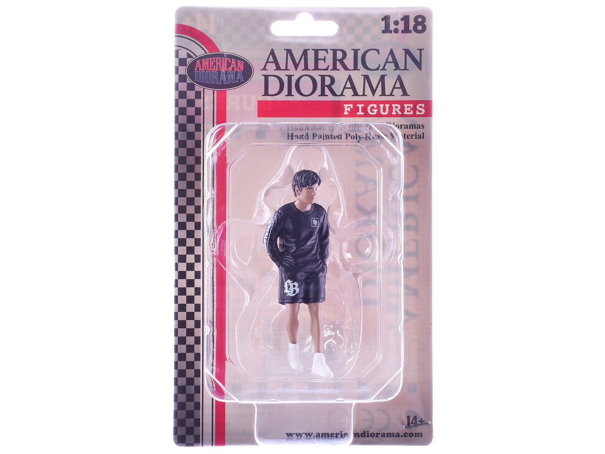 'LB Nation' Figure #5 for 1/18 Scale Models by American Diorama