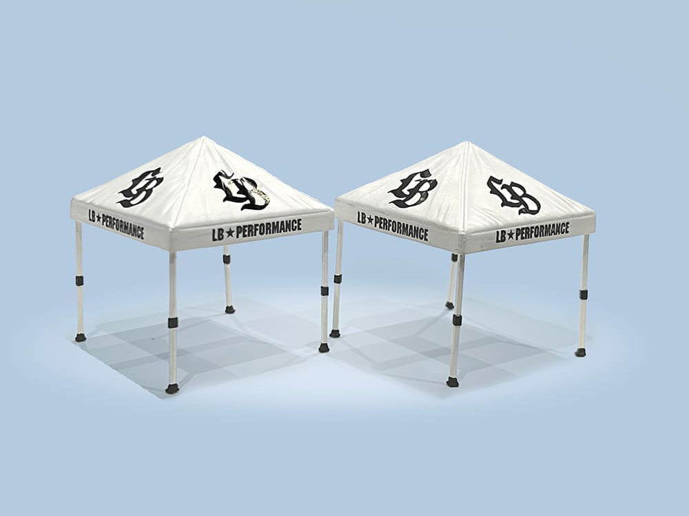 'Liberty Walk' Canopy 2 Piece Set White Limited Edition for 1/64 Scale Models by American Diorama