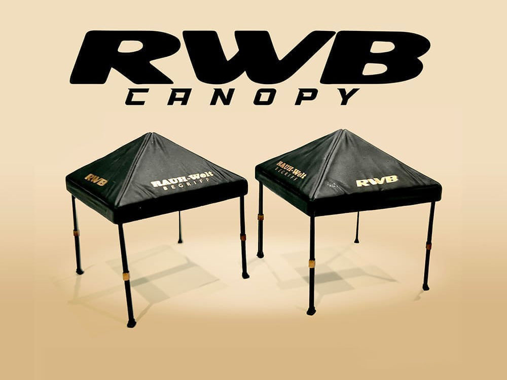 'RWB (RAUH-Welt BEGRIFF)' Canopy 2 Piece Set Black Limited Edition for 1/64 Scale Models by American Diorama