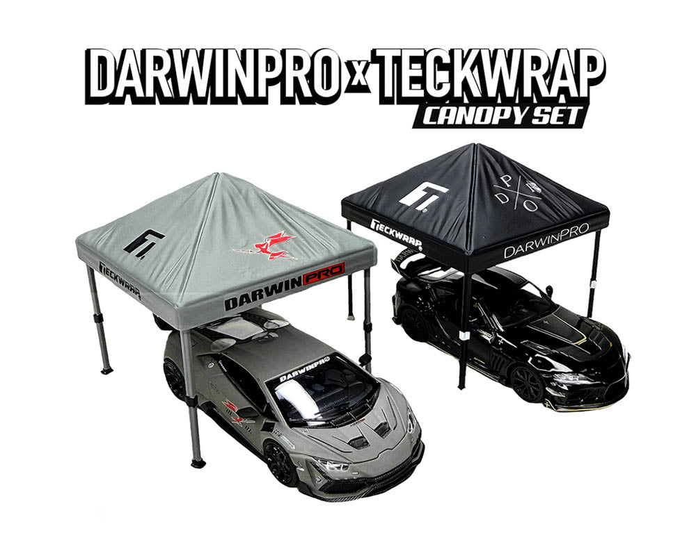 'DarwinPro x Teckwrap' Canopy 2 Piece Set Limited Edition for 1/64 Scale Models by American Diorama