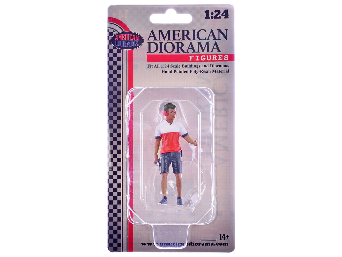 'Race Crew' Figure #2 for 1/24 Scale Models by American Diorama
