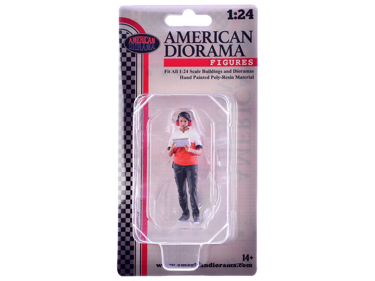 'Race Crew' Figure #3 for 1/24 Scale Models by American Diorama