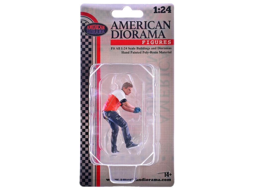 'Race Crew' Figure #6 for 1/24 Scale Models by American Diorama