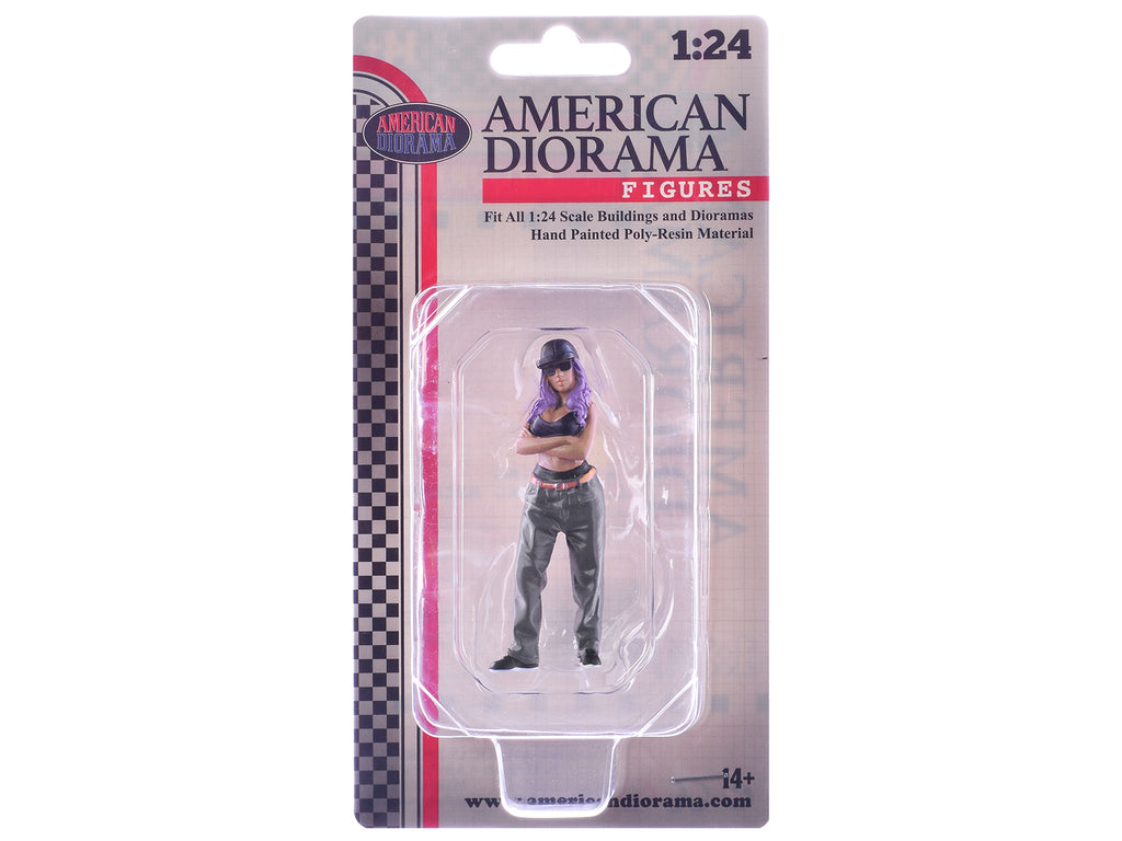 'Hanging Out 3' Figure #2 for 1/24 Scale Models by American Diorama