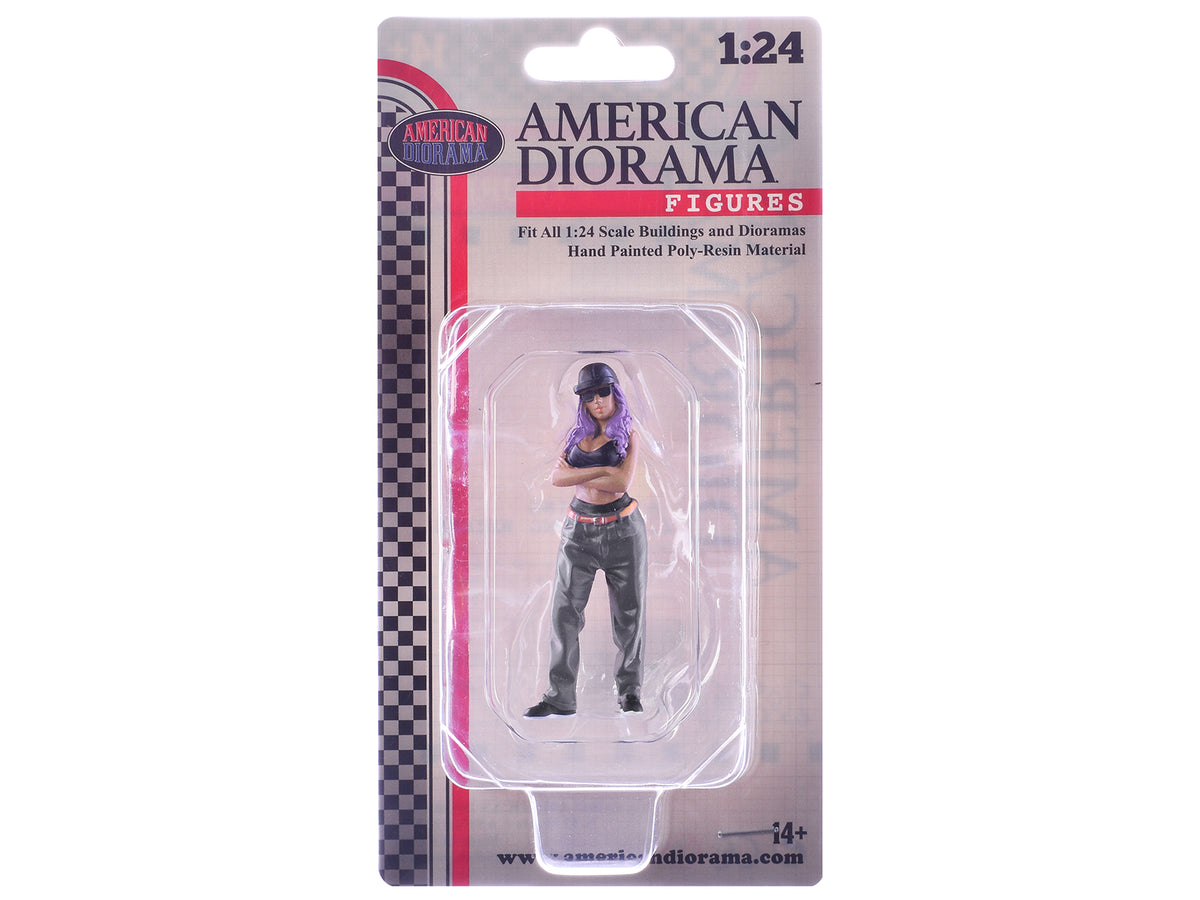 'Hanging Out 3' Figure #2 for 1/24 Scale Models by American Diorama