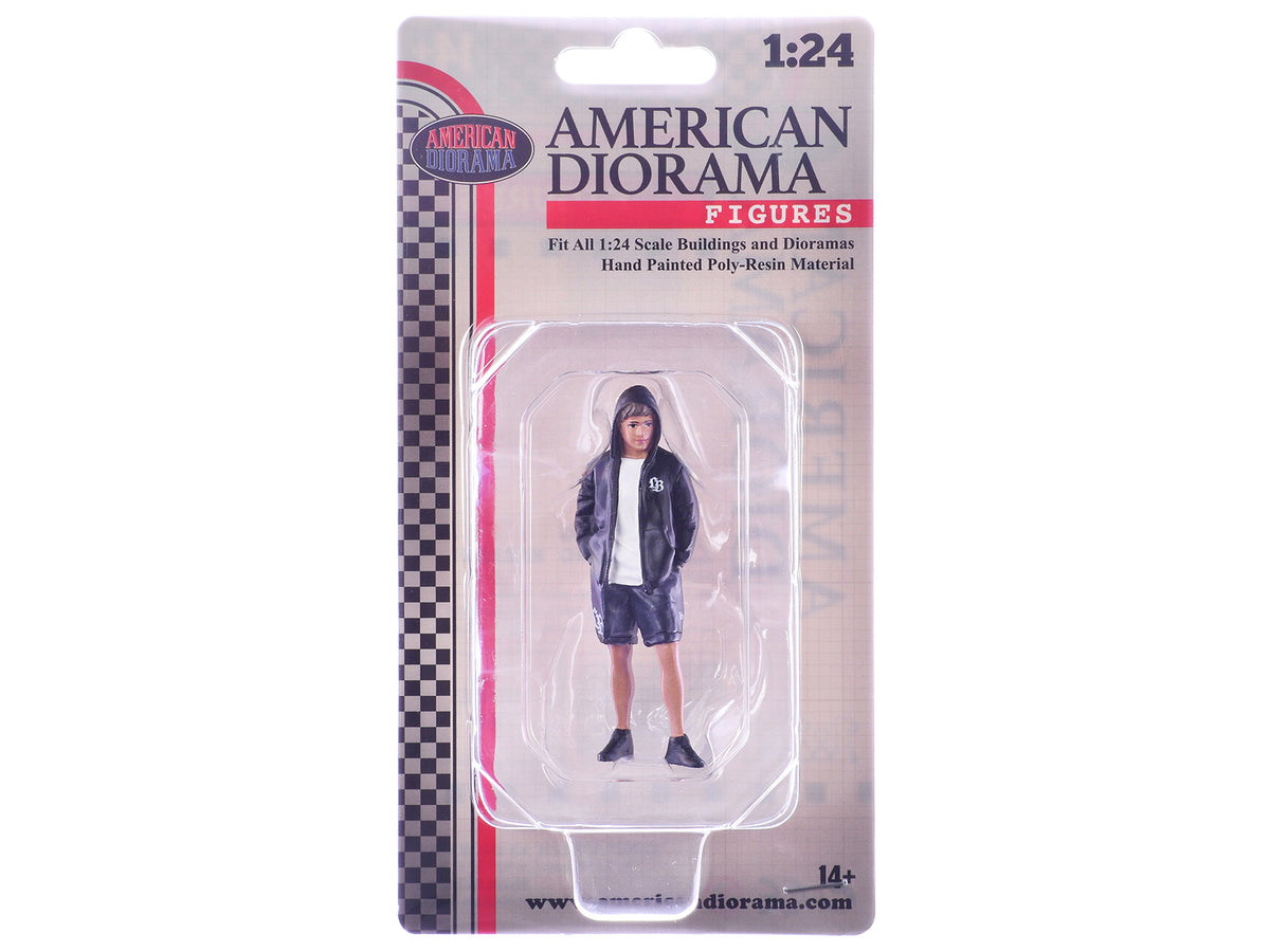 'LB Nation' Figure #2 for 1/24 Scale Models by American Diorama