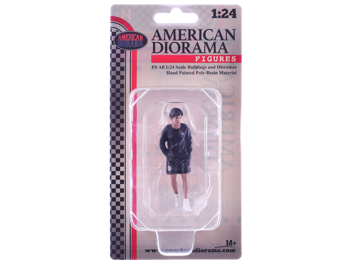 'LB Nation' Figure #5 for 1/24 Scale Models by American Diorama