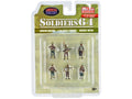 'Soldiers 64' 6 piece Diecast Set Military Figures Limited Edition to 4800 pieces Worldwide for 1/64 Scale Models by American Diorama