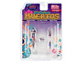 'Dia de los Muertos' 5 piece Diecast Set (2 Adults 2 Children 1 Dog Figures) Limited Edition to 3600 pieces Worldwide for 1/64 Scale Models by American Diorama