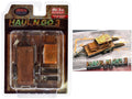 'Haul N Go 3' 4 piece Diecast Model Set (1 Flatbed Trailer 1 Abandoned Car 2 Ramps) Limited Edition to 3600 pieces Worldwide for 1/64 scale models by American Diorama