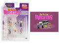 'Dia de los Muertos 2' 6 piece Diecast Set (4 Figures 2 Masks) Limited Edition to 3600 pieces Worldwide for 1/64 Scale Models by American Diorama