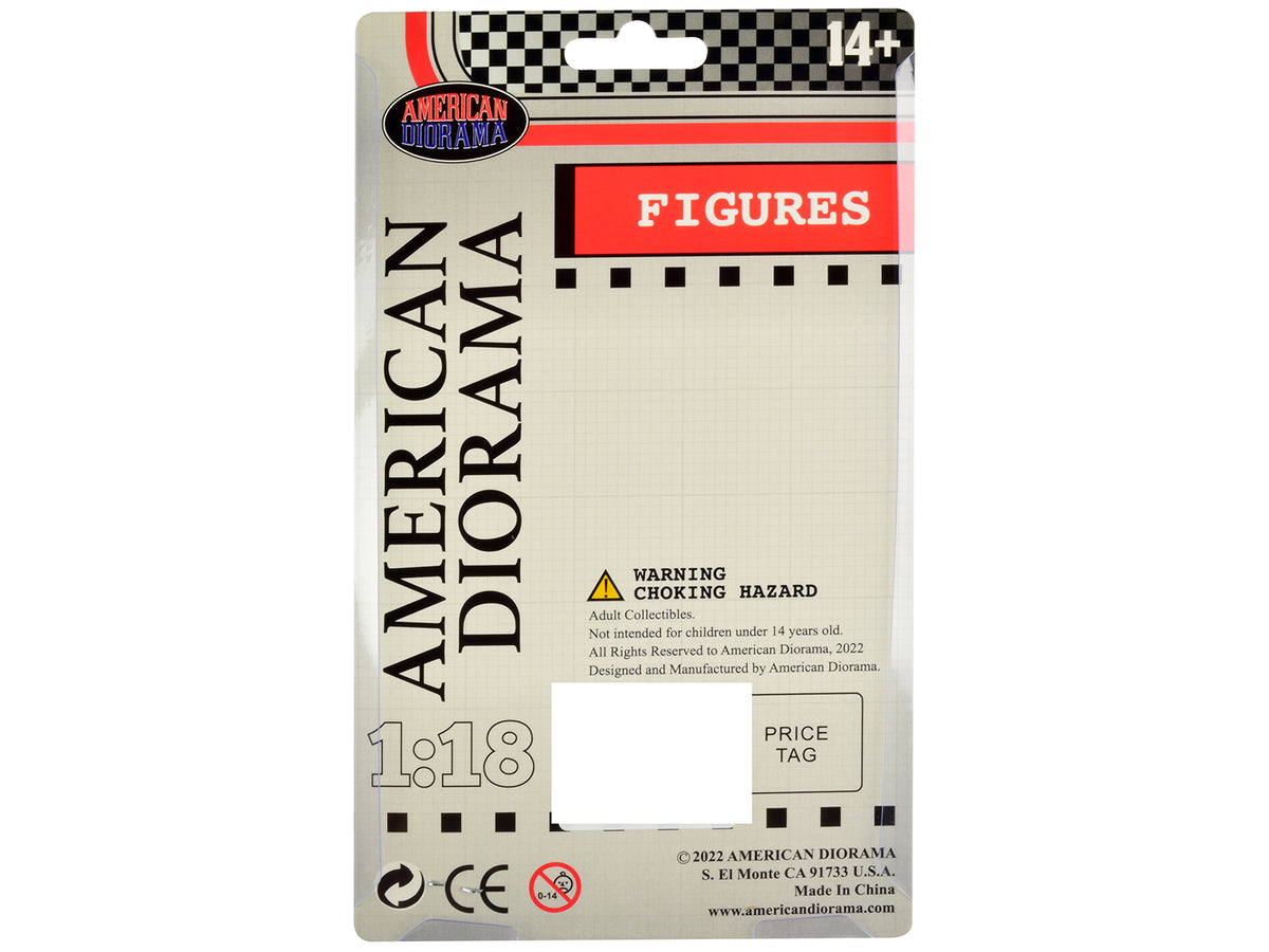 'Hanging Out 3' Figure #2 for 1/18 Scale Models by American Diorama
