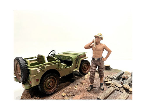 '4X4 Mechanic' Figure 1 for 1/18 Scale Models by American Diorama