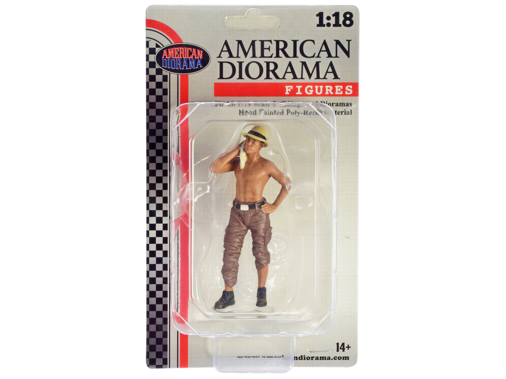 '4X4 Mechanic' Figure 1 for 1/18 Scale Models by American Diorama