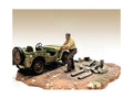 '4X4 Mechanic' Figure 3 for 1/18 Scale Models by American Diorama
