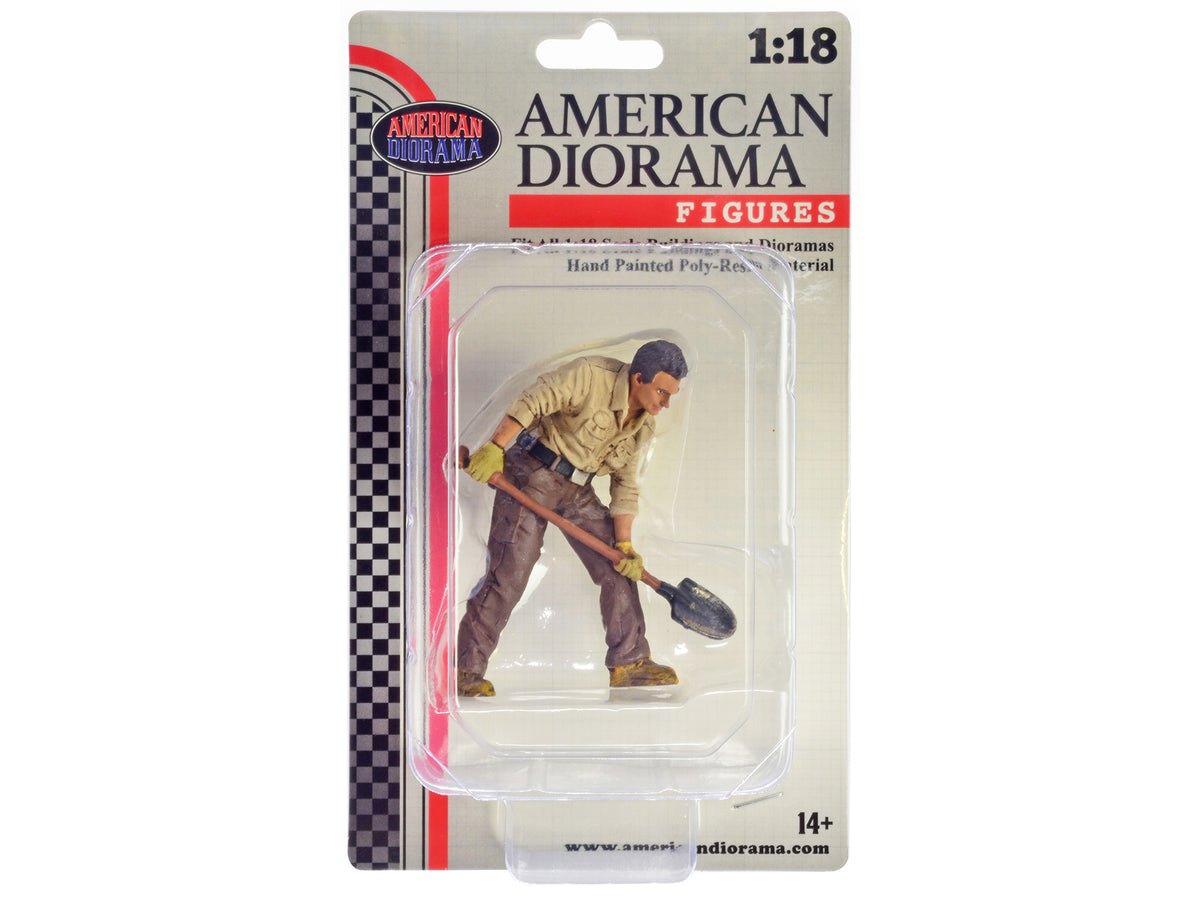 '4X4 Mechanic' Figure 4 for 1/18 Scale Models by American Diorama