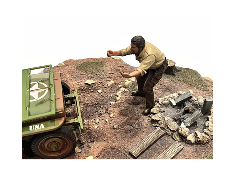 '4X4 Mechanic' Figure 6 for 1/18 Scale Models by American Diorama