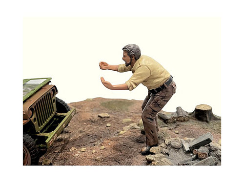 '4X4 Mechanic' Figure 6 for 1/18 Scale Models by American Diorama