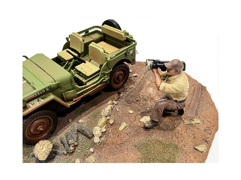 '4X4 Mechanic' Figure 7 for 1/18 Scale Models by American Diorama