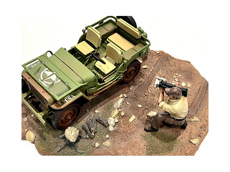 '4X4 Mechanic' Figure 7 for 1/18 Scale Models by American Diorama