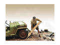 '4X4 Mechanic' Figure 8 with Board Accessory for 1/18 Scale Models by American Diorama