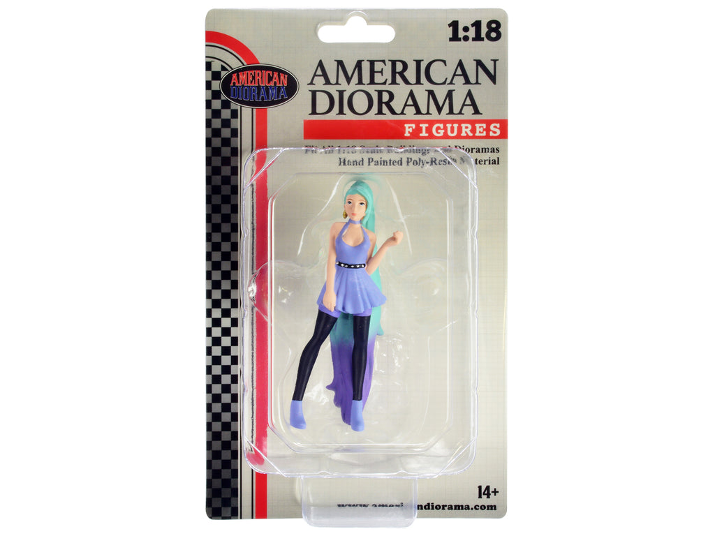 'Cosplay Girls' Figure 4 for 1/18 Scale Models by American Diorama