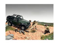 '4X4 Mechanics' 2 Piece Diecast Figure Set 4 for 1/43 Scale Models by American Diorama
