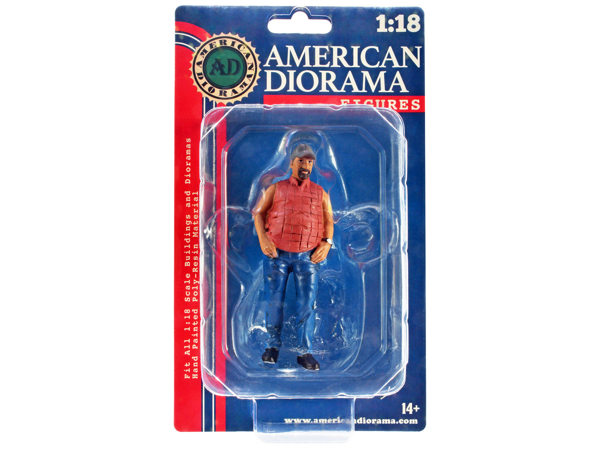 'Campers' Figure 1 for 1/18 Scale Models by American Diorama