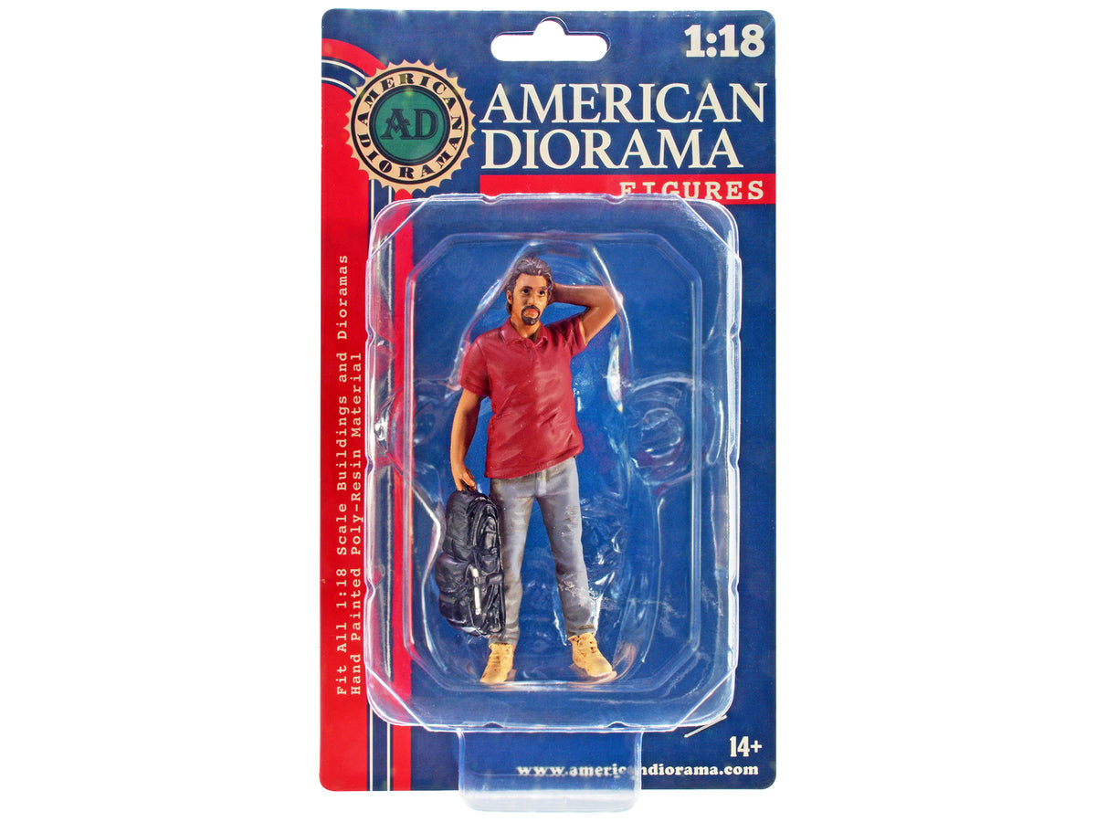 'Campers' Figure 4 for 1/18 Scale Models by American Diorama