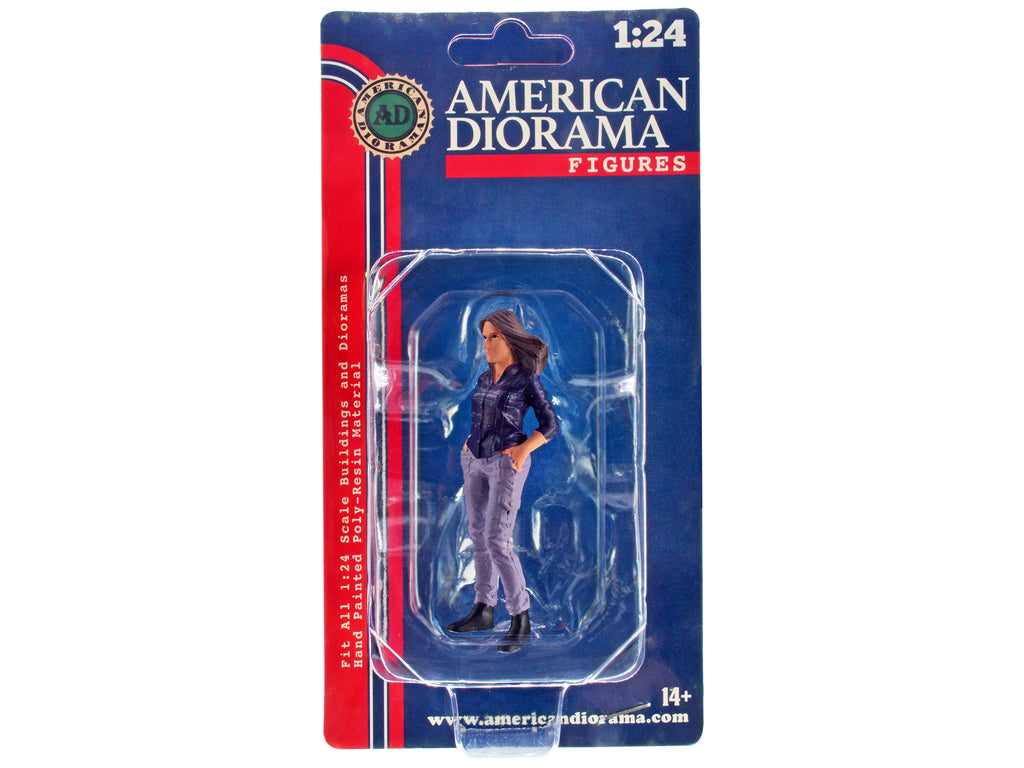 'Car Meet 3' Figurine 5 for 1/24 Scale Models by American Diorama